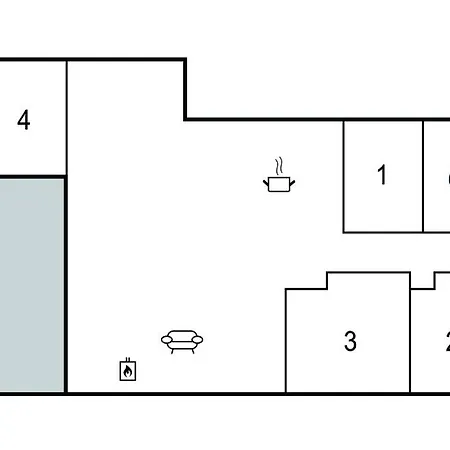 Fantastisk Hjem I Med Wifi Feriehus *
